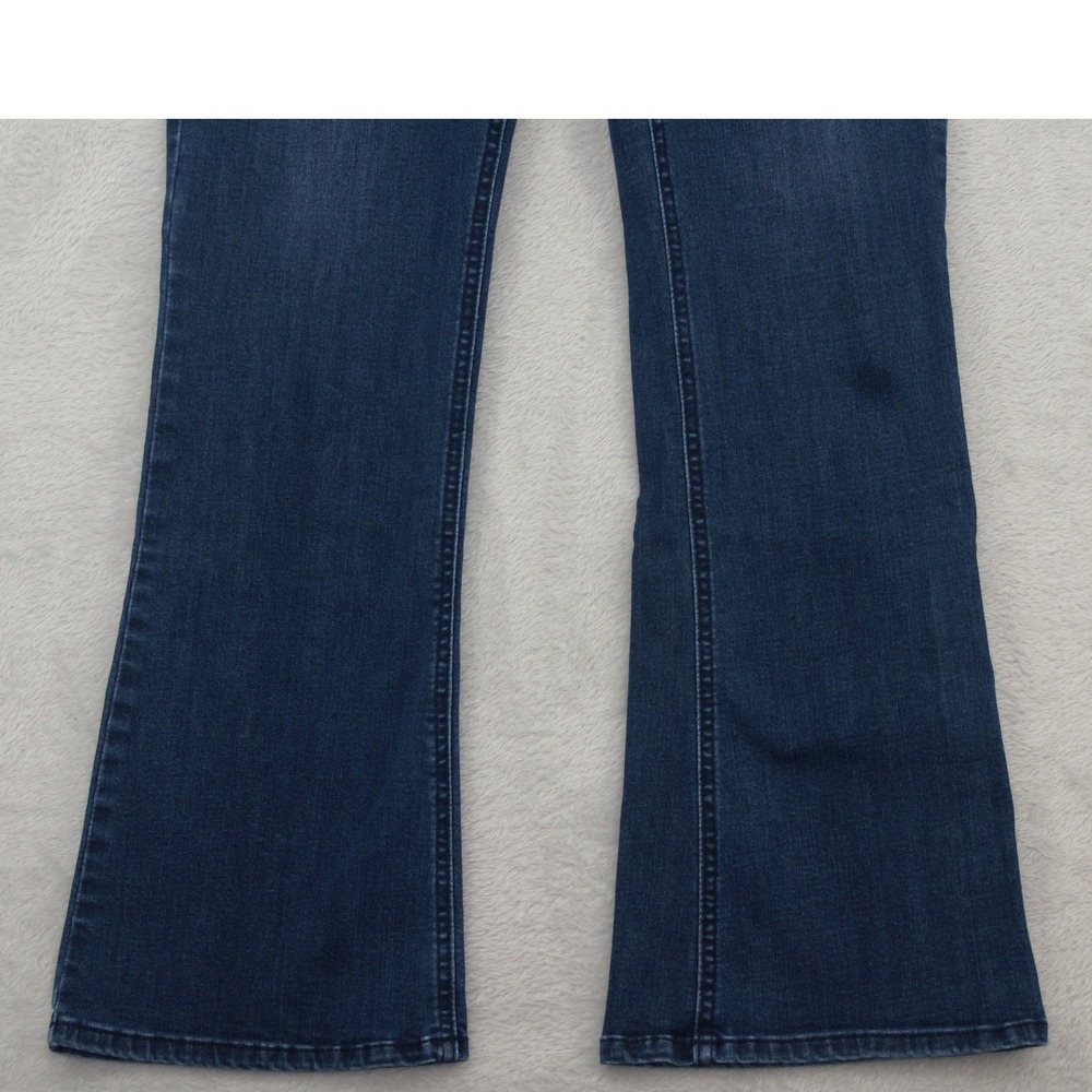 Democracy Ab solution Bootcut Jeans Dark Wash Blue Stretch Denim Womens Size 10 - Picture 13 of 15